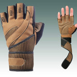 Men Gym Body Building Training Brand Fitness Gloves - Dollarwoods