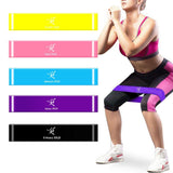 5 Colors Latex Resistance Bands Fitness Set Rubber Loop Bands Strength Training Workout Expander Gym Equipment Elastic Bands - Dollarwoods