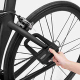 ROCKBROS Bike Bicycle Lock Anti-Theft Bike Motorcycle Lock Fingerprint Lock MTB Road Folding Cycling U Lock Bicycle Accessorie - Dollarwoods