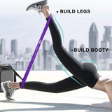 5 Colors Latex Resistance Bands Fitness Set Rubber Loop Bands Strength Training Workout Expander Gym Equipment Elastic Bands - Dollarwoods