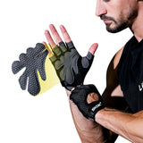 Sport Gloves for Training Gloves with Wrist Support for Fitness Gloves full palm protection for pull-up fitness A1 - Dollarwoods