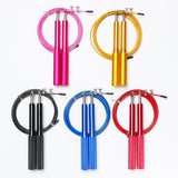 Adjustable Jumping Rope Aluminum Alloy Handle Special Wire Rope Skipping Speed Crossfit Training Household Fitness Equipment - Dollarwoods