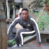 Sport Man Tracksuit Running Gym Men Set Sport Clothing Set Joggers Fitness Bodybuilding Sports Suits Mens Hoodie+Pants Suit Men - Dollarwoods