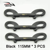 3 PCS 316 Stainless Steel Scuba Diving Double Ended Hook Accessory For Equipment BCD Chioce Snap Bolt Kit - Dollarwoods
