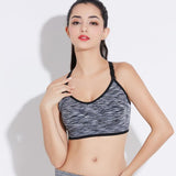 Quick Dry Sports Bra,Women Padded Wirefree Adjustable Shakeproof Fitness Underwear Sports Bras - Dollarwoods
