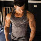 Shirt Sleeveless Sports Top Men Running Vest Male Fitness Tanktop Cotton Mens Bodybuilding Vest Joggers Gym Man Undershirt - Dollarwoods