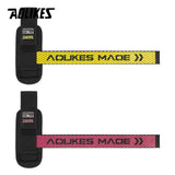 AOLIKES 1 Pair Gym Fitness Weight lifting Grip Straps Dumbbell Hand Grips Training Wrist Support Bands For Barbell Pull Up - Dollarwoods