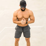 Summer Mens Run Jogging Shorts Gym Fitness Bodybuilding Workout Sports Sportswear - Dollarwoods