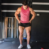 Shirt Sleeveless Sports Top Men Running Vest Male Fitness Tanktop Cotton Mens Bodybuilding Vest Joggers Gym Man Undershirt - Dollarwoods