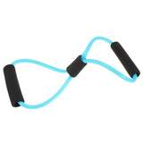 Yoga Resistance Bands Tube Stretch Fitness Pilates Exercise Tool - Dollarwoods