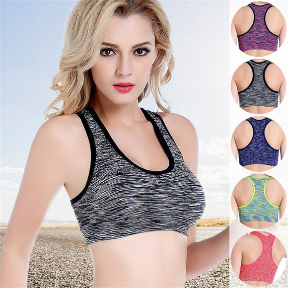 2019 Women Sports High Stretch Bra Fashion Shapewear Bra Seamless Slimming Underwear Sport Bras Спортивный бюстгальтер - Dollarwoods