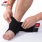 Naturehike Black Adjustable Ankle Support Pad Protection Elastic Brace Guard Support Ball Games Running Safety Gym Fitness 1Pcs - Dollarwoods