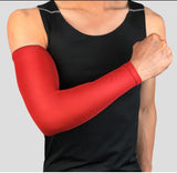 1Pcs Breathable Quick Dry UV Protection Running Arm Sleeves Basketball Elbow Pad Fitness Armguards Sports Cycling Arm Warmers - Dollarwoods