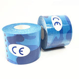 2Size Kinesiology Tape Athletic Tape Sport Recovery Tape Strapping Gym Fitness Tennis Running Knee Muscle Protector Scissor - Dollarwoods
