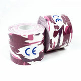 2Size Kinesiology Tape Athletic Tape Sport Recovery Tape Strapping Gym Fitness Tennis Running Knee Muscle Protector Scissor - Dollarwoods