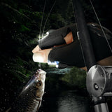 Fishing Magic Strap LED Light Fingerless Glove Flashlight Torch Cover Auto Repair Outdoor Camping Hiking  Luminous - Dollarwoods
