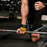 1 Pair Cowhide Hand Grips Gymnastics Gloves Grips Anti Skid Gym Fitness Gloves Weight Lifting Grip Gym Crossfit Trainining - Dollarwoods