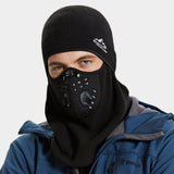 Winter Cycling Mask Thermal Keep Warm Windproof Half Face Sport Mask Balaclava Skiing Running Snownboard Hat Headwear - Dollarwoods