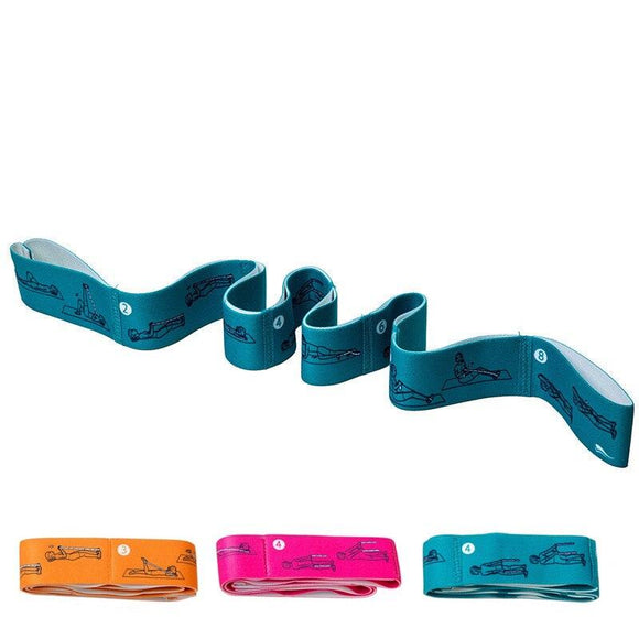 Elastic Bands for Fitness Pilates Yoga Stretch Latin Workout Training Sport Resistance Bands Exercise Equipment Pull Strap Belt - Dollarwoods