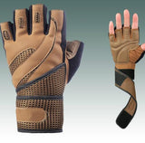 Men Gym Body Building Training Brand Fitness Gloves - Dollarwoods