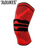 1pc Basketball Knee Brace Compression knee Support Sleeve Injury Recovery Volleyball Fitness sport safety sport protection gear - Dollarwoods