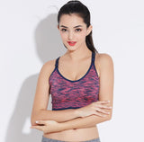 Quick Dry Sports Bra,Women Padded Wirefree Adjustable Shakeproof Fitness Underwear Sports Bras - Dollarwoods