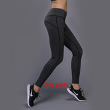 Sexy Yoga Set sports wear for women gym TShirt + Pants Breathable Gym Workout Clothes Compressed Yoga Leggings Sport Suit - Dollarwoods