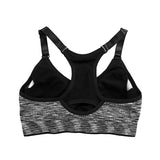 Quick Dry Sports Bra,Women Padded Wirefree Adjustable Shakeproof Fitness Underwear Sports Bras - Dollarwoods
