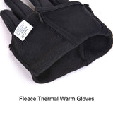 Touch Screen Windproof Outdoor Sport Gloves,Men Women Winter Fleece Thermal Warm Running Gloves,Anti-slip Cycling Gloves - Dollarwoods