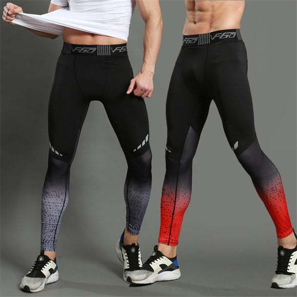 Running Compression Pants Tights Men Sports Leggings Fitness Sportswear Long Trousers Gym Training Pants Skinny Leggins Hombre - Dollarwoods