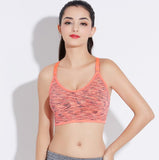 Quick Dry Sports Bra,Women Padded Wirefree Adjustable Shakeproof Fitness Underwear Sports Bras - Dollarwoods