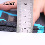 AOLIKES 1PCS Elbow Support Elastic Gym Sport Elbow Protective Pad Absorb Sweat Sport Basketball Arm Sleeve Elbow Brace - Dollarwoods