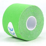 2Size Kinesiology Tape Athletic Tape Sport Recovery Tape Strapping Gym Fitness Tennis Running Knee Muscle Protector Scissor - Dollarwoods