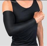 1Pcs Breathable Quick Dry UV Protection Running Arm Sleeves Basketball Elbow Pad Fitness Armguards Sports Cycling Arm Warmers - Dollarwoods