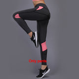 Sexy Yoga Set sports wear for women gym TShirt + Pants Breathable Gym Workout Clothes Compressed Yoga Leggings Sport Suit - Dollarwoods