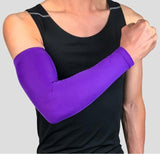 1Pcs Breathable Quick Dry UV Protection Running Arm Sleeves Basketball Elbow Pad Fitness Armguards Sports Cycling Arm Warmers - Dollarwoods