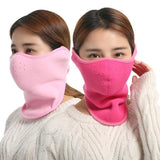 Oneoney 1pc Winter Warm Cycling Riding Mask Mouth Nose Ear Neck Protector Warmer Outdoor Cold Production Man Woman Office School - Dollarwoods