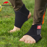 Naturehike Black Adjustable Ankle Support Pad Protection Elastic Brace Guard Support Ball Games Running Safety Gym Fitness 1Pcs - Dollarwoods
