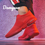 Damyuan 2020 New Fashion Men Women Flyweather Comfortable Breathable Non-leather Casual Light Size 46 Sport Mesh Jogging Shoes - Dollarwoods