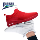 Damyuan 2020 New Fashion Men Women Flyweather Comfortable Breathable Non-leather Casual Light Size 46 Sport Mesh Jogging Shoes - Dollarwoods