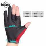 SeaKnight SK03 Sport Leather Fishing Gloves 1Pair/Lot 3 Half-Finger Breathable Anti-Slip Glove Neoprene - Dollarwoods