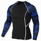 Wolf 3D Printed tshirt Compression Tights Men Fitness Running Shirt Gym Cycling Clothing - Dollarwoods