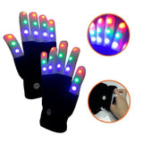 LED Lighting Mittens luminous Gloves Children LED Finger Light Gloves Flashing Finger Kids Children Toys Party Supplies - Dollarwoods