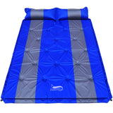 Desert&Fox 2 Person Air Mattress Self-inflating Tent Sleeping Mat Attached Air Pillow Inflatable Camping Sleeping Mattress Pad - Dollarwoods