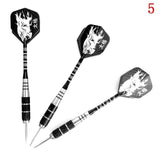 3pcs Professional Tungsten Steel Needle Tip Darts With Dart Flights Sports Darts Shafts 22g Darts Steel Tip - Dollarwoods