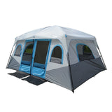 Large Camping Tent Outdoor Big Family Tent 8 10 12 Person Party Tent Waterproof Cabin Camp Anti UV Marquee Tents - Dollarwoods