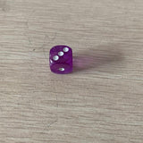 10PCS/Lot Dice Set 10 Colors  High Quality Transparent Acrylic 6 Sided Dice  For Club/Party/Family Games Free Shipping - Dollarwoods