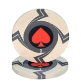 New  EPT Ceramic Texas Poker Chips Professional Casino European Poker Chips Set 10pcs/Lot - Dollarwoods