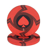 New  EPT Ceramic Texas Poker Chips Professional Casino European Poker Chips Set 10pcs/Lot - Dollarwoods