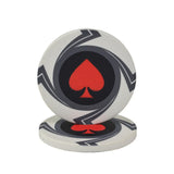 New  EPT Ceramic Texas Poker Chips Professional Casino European Poker Chips Set 10pcs/Lot - Dollarwoods